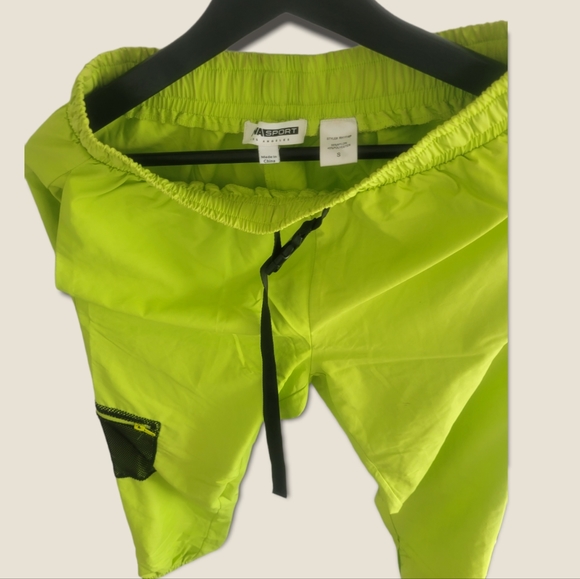 GREEN TRACK PANTS - Picture 3 of 5